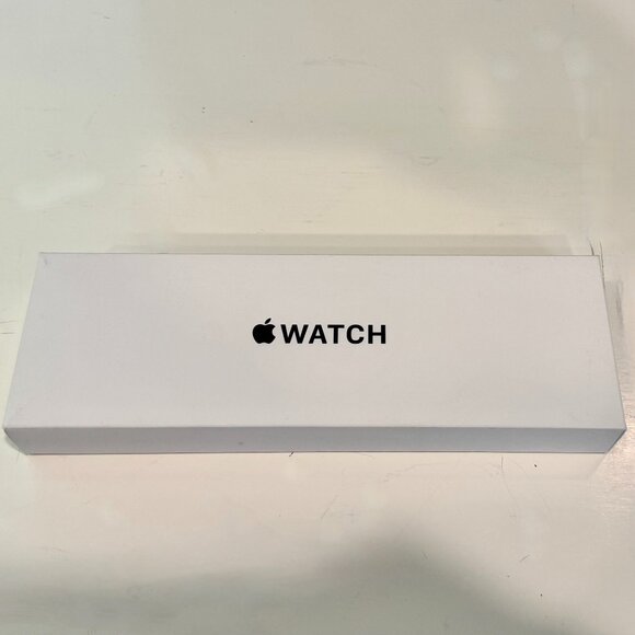 NIB! Apple Watch SE 2nd Gen, w/40mm Silver Alum Case & Storm Blue Sport Band M/L - Picture 8 of 12